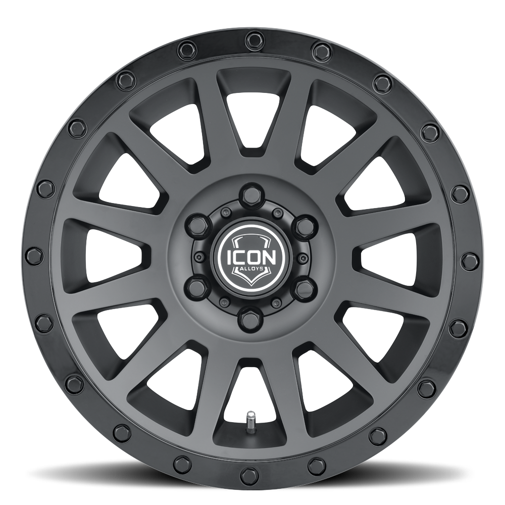 ICON ALLOYS | Compression Front View Black