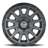 ICON ALLOYS | Compression Front View Black