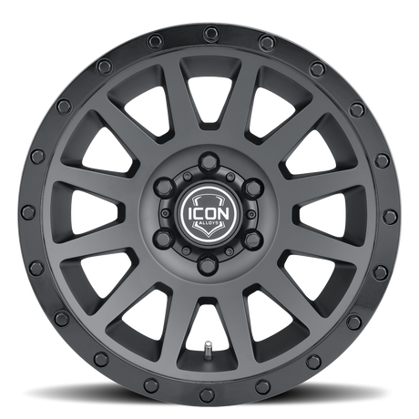 ICON ALLOYS | Compression Front View Black