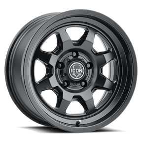 ICON ALLOYS | NUEVO Front View Black