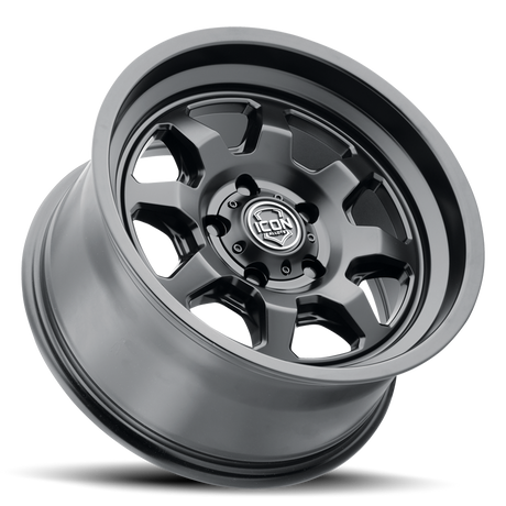 ICON ALLOYS | NUEVO Front View Black