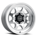 ICON ALLOYS | NUEVO Front View Silver