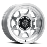 ICON ALLOYS | NUEVO Front View Silver
