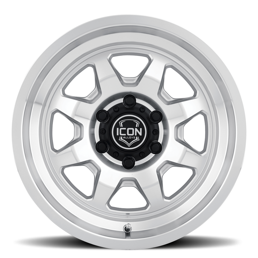 ICON ALLOYS | NUEVO Front View Silver