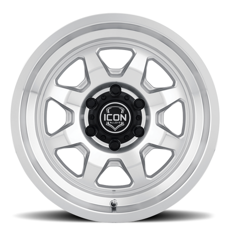ICON ALLOYS | NUEVO Front View Silver
