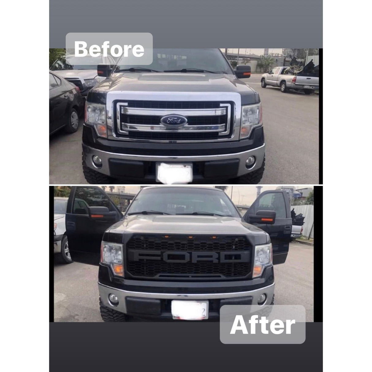 2009-2014 Ford F150 - Raptor Style Grille