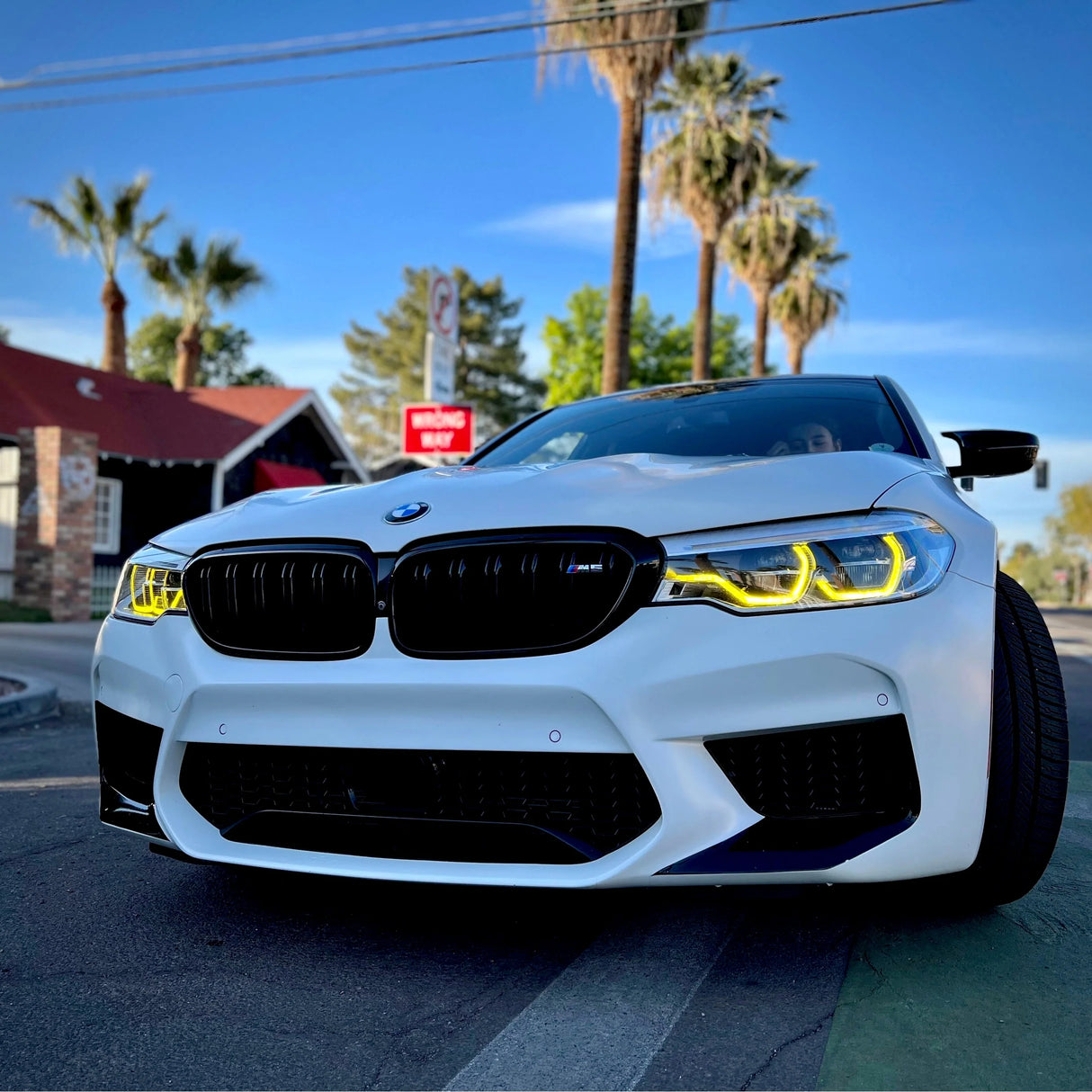 F90 M5 Pre-LCI CS Style Yellow DRL LED Module Set