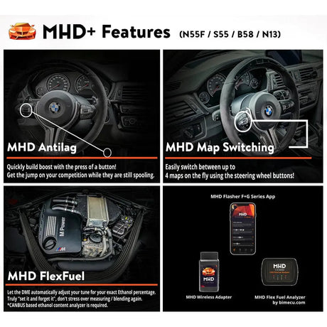 MHD Super License for BMW F and G Series - N55 / B58 / S55 / S58 / S63