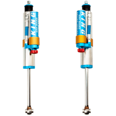 King Shocks 2005+ Ford F-250 4WD Front 2.5 Dia Remote Reservoir Shock w/Adj for 1-2.5in Lift (Pair)