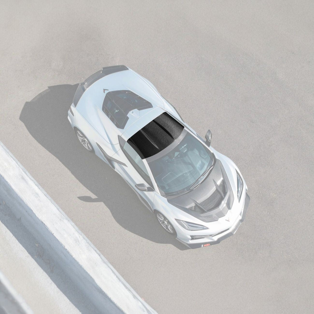 Corvette C8 Carbon Fiber GM Factory Style Double-Sided Replacement Removable Targa Roof Panel