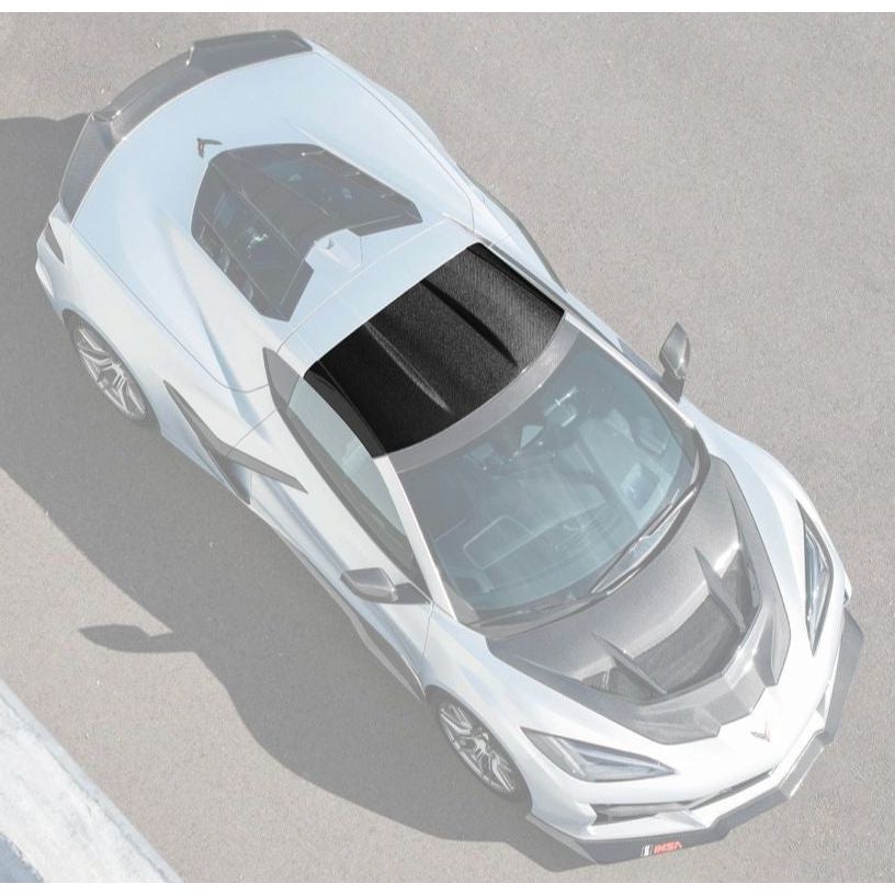 Corvette C8 Carbon Fiber GM Factory Style Double-Sided Replacement Removable Targa Roof Panel