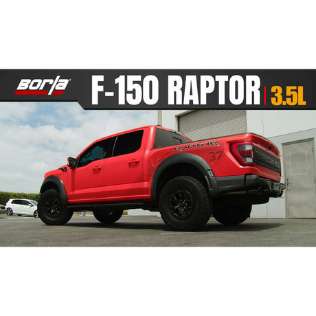 BORLA 2021-2025 Ford F-150 Raptor Mid-Section Exhaust System
