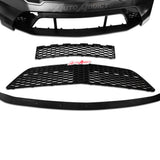 Car bumper and grille set with 'Auto Addict' branding on a white background