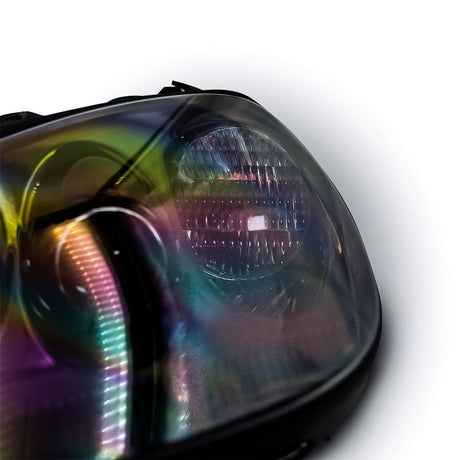 2005-2013 Corvette C6 Type-OE Style Painted Housing Headlights Pair