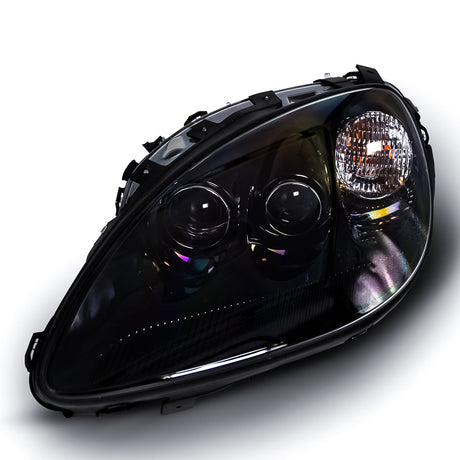 2005-2013 Corvette C6 Type-OE Style Painted Housing Headlights Pair