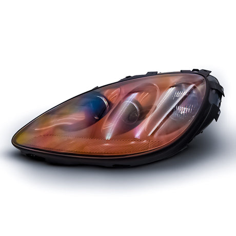 2005-2013 Corvette C6 Type-OE Style Painted Housing Headlights Pair