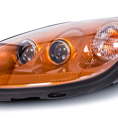 2005-2013 Corvette C6 Type-OE Style Painted Housing Headlights Pair