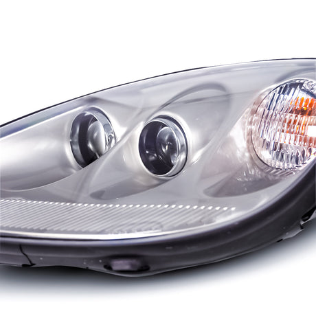 2005-2013 Corvette C6 Type-OE Style Painted Housing Headlights Pair