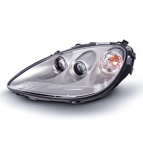 2005-2013 Corvette C6 Type-OE Style Painted Housing Headlights Pair