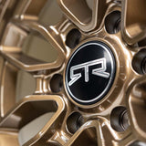 RTR Evo 6 in liquid bronze finish with RTR center cap