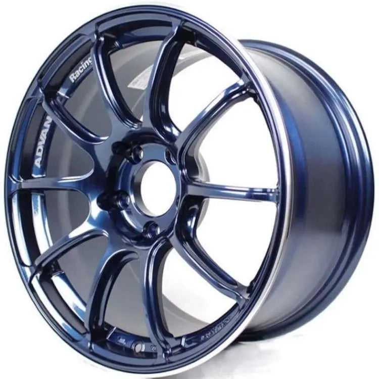 Advan RZII 18x9.5 +45 5-114.3 Racing Indigo Blue Wheel