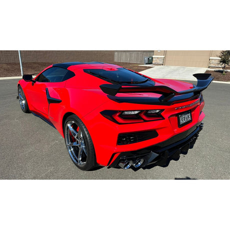 2020+ Chevrolet Corvette C8 - Z07 Style High Wing Carbon Flash
