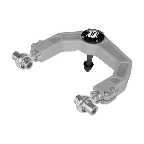 ICON 1996-2004 Toyota Tacoma/1996-2002 Toyota 4Runner, Billet Upper Control Arm w/ Delta Joint Kit Front View