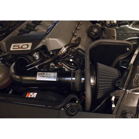 K&N 2015 Ford Mustang GT 5.0L V8 Black Performance Intake Kit
