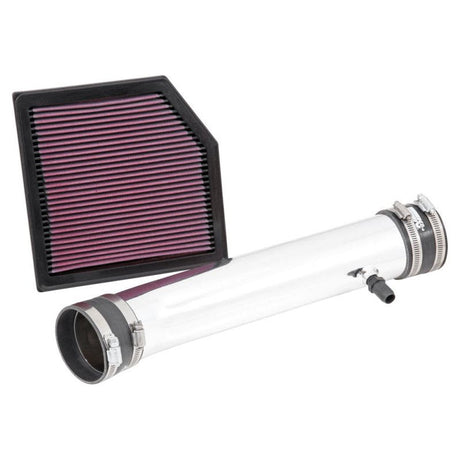 K&N 69 Series Performance Typhoon Intake Kit - Polished for 13-14 Lexus GS350 3.5L V6