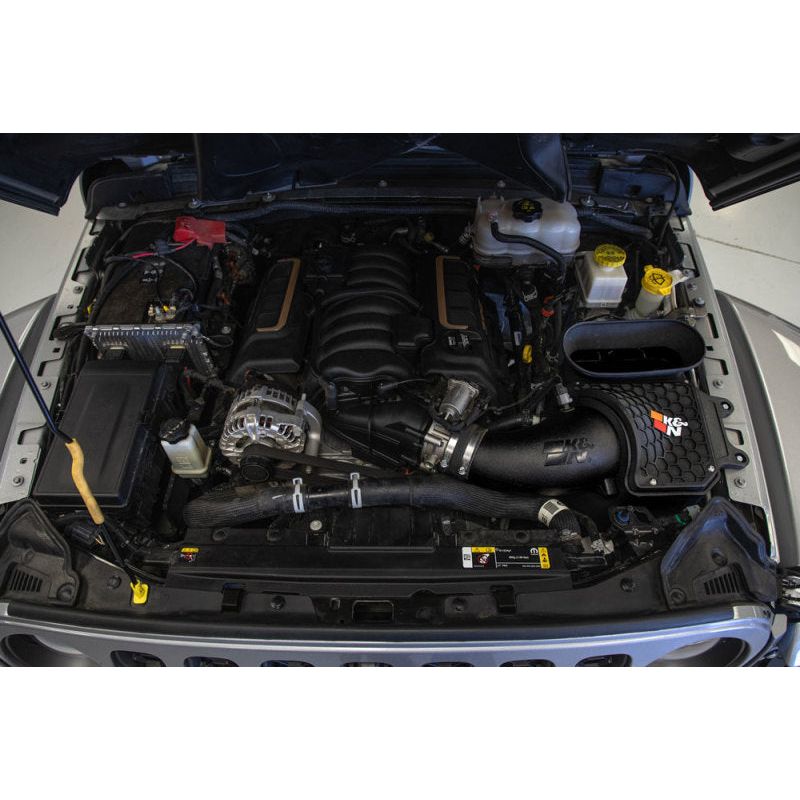 K&N 21-22 Jeep Wrangler JL V8-6.4L Aircharger Performance Intake