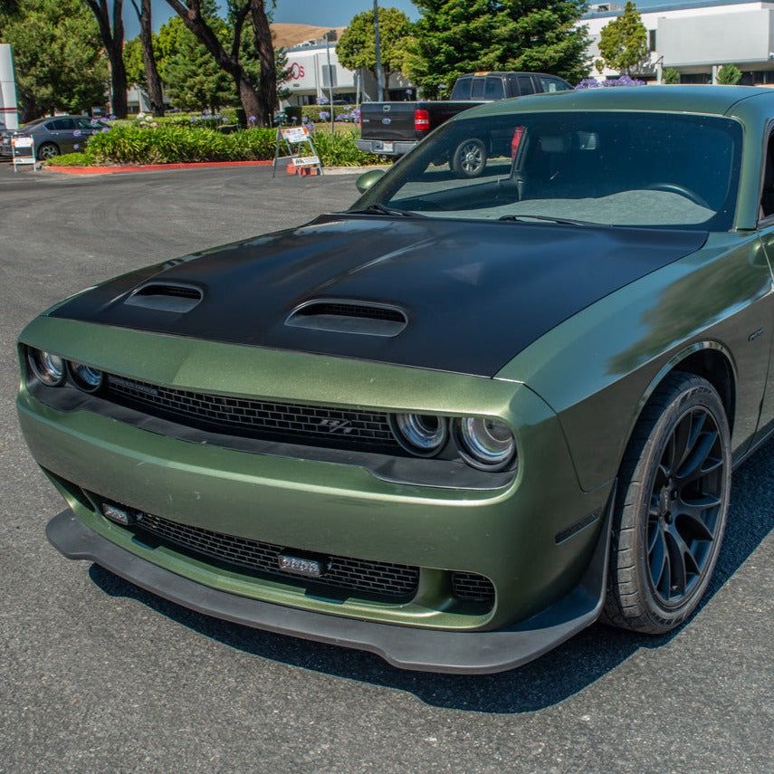 2008+ Dodge Challenger Redeye Style Hood - Primer Black