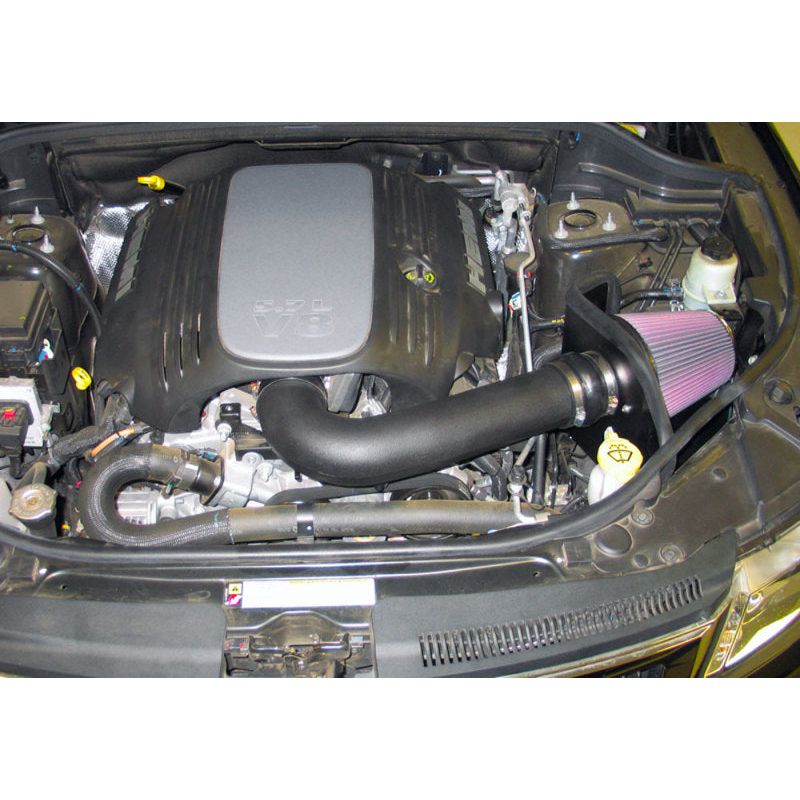 K&N 11 Dodge Durango 5.7L V8 / 11 Jeep Grand Cherokee 5.7L V8 Aircharger Performance Intake