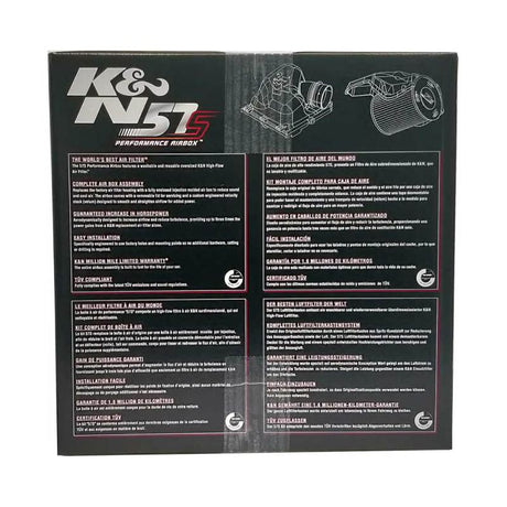 K&N Performance Intake Kit 2018 Volkswagen Golf Sportsvan 1.2L