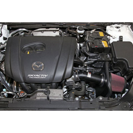 K&N 69 Series Typhoon Performance Intake Kit 13-14 Mazda 3 2.0L L4