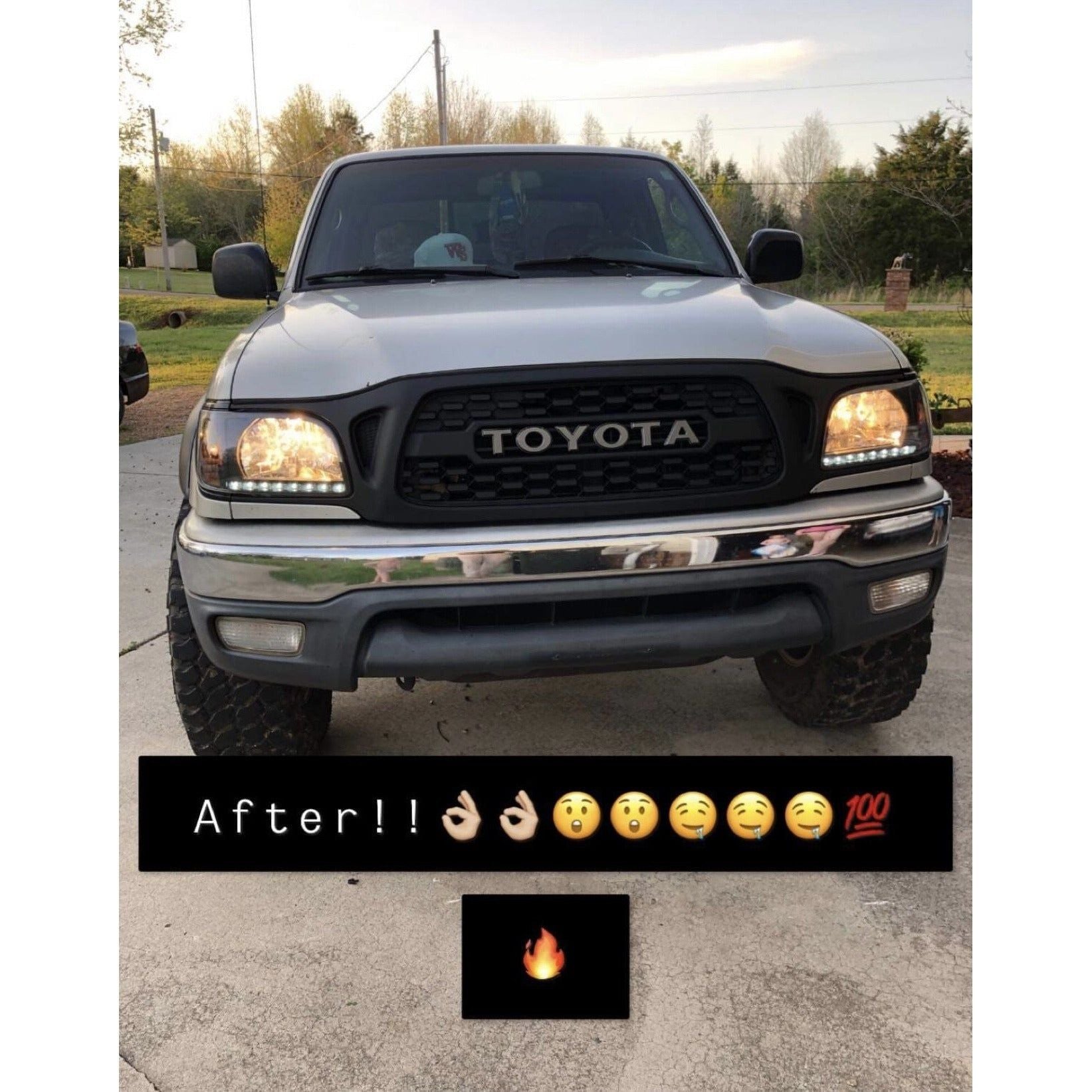 2001-2004 Toyota Tacoma | TRD Pro Style Grille - Truck Accessories Guy