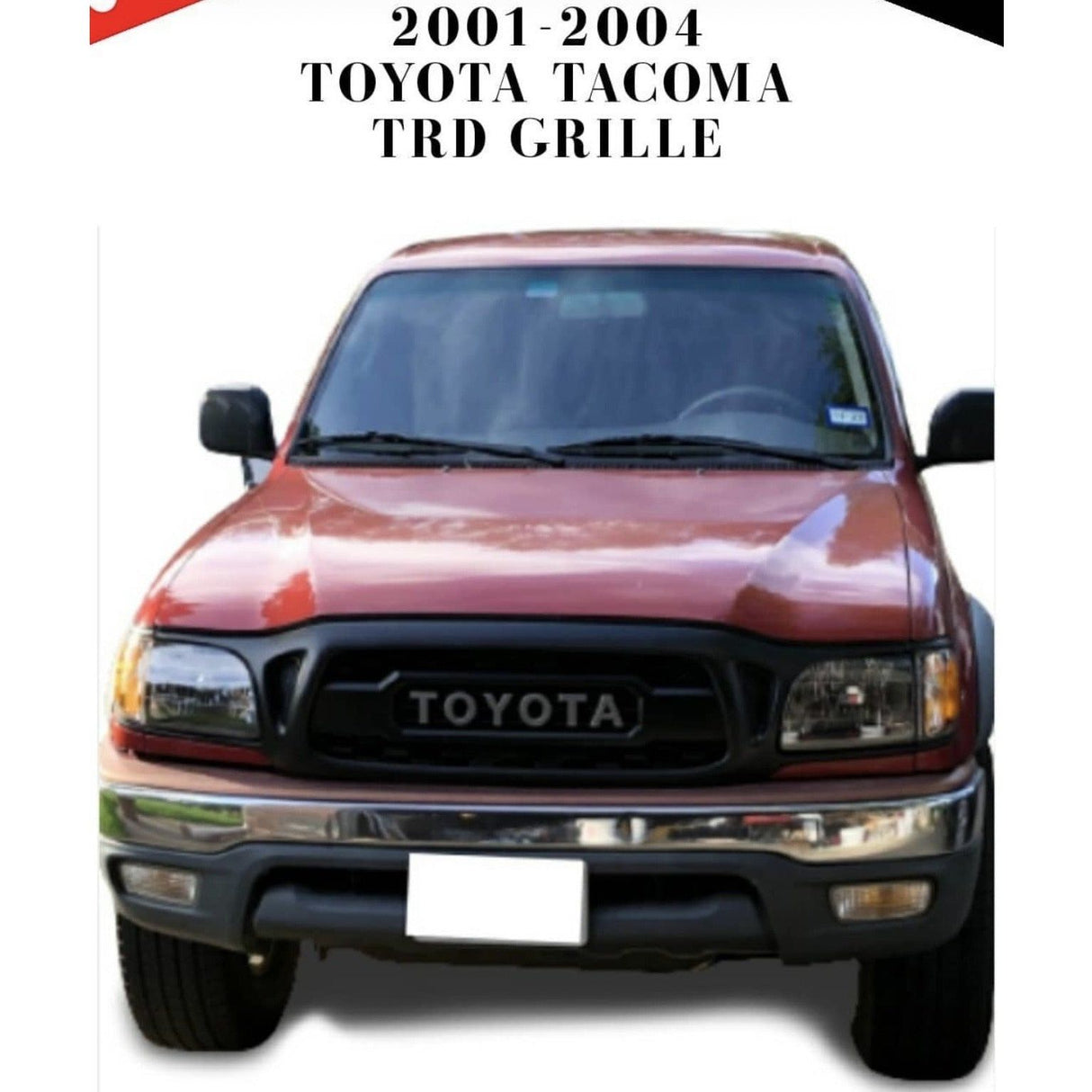 2001-2004 Toyota Tacoma | TRD Pro Style Grille - Truck Accessories Guy