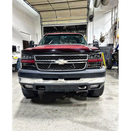 2003-2006 Chevrolet Silverado | 2002-2006 Avalanche | Alpharex NOVA-Series LED Projector Headlights Alpha-Black - NP Motorsports