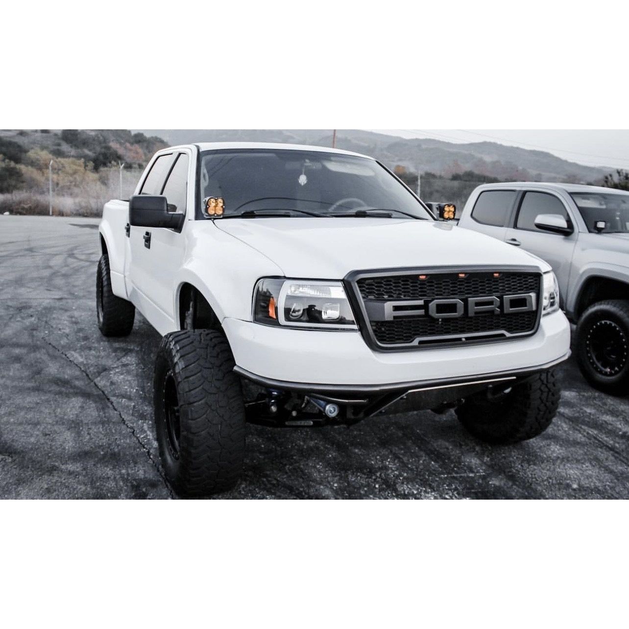 2004-2008 Ford F150 | Raptor Style Grille Black - Truck Accessories Guy