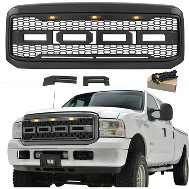 2005-2007 Ford F250 Super Duty | Raptor Style Grille - Truck Accessories Guy