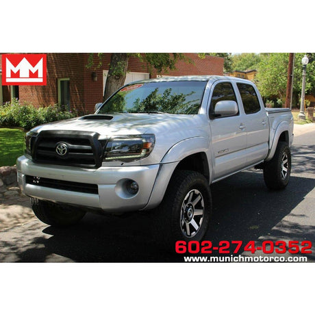 2005-2011 Toyota Tacoma | AlphaRex PRO-Series Projector Headlights Alpha-Black - Truck Accessories Guy