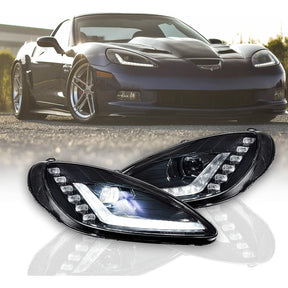 2005-2013 Chevrolet Corvette | Morimoto XB LED Headlights, Plug and Play Headlight Housing Upgrade (Gen 2) - TAG Motorsports