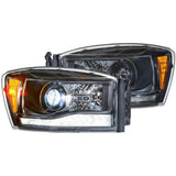 2006-2008 Dodge Ram 1500 | 2500 | 3500 | Morimoto XB Hybrid LED Headlight Set - Truck Accessories Guy