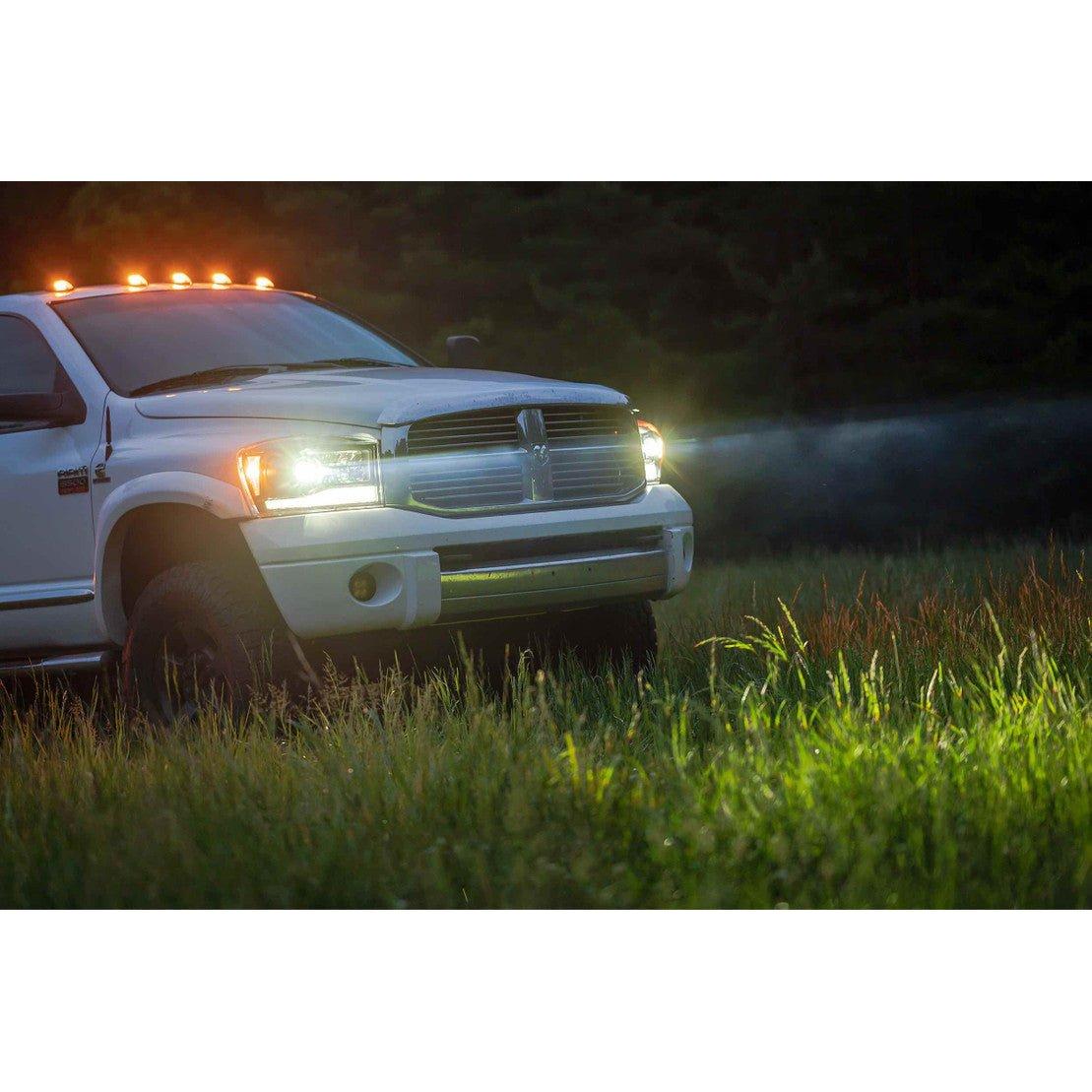 2006-2008 Dodge Ram 1500 | 2500 | 3500 | Morimoto XB Hybrid LED Headlight Set - Truck Accessories Guy