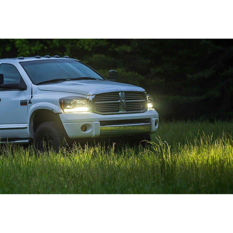 2006-2008 Dodge Ram 1500 | 2500 | 3500 | Morimoto XB Hybrid LED Headlight Set - Truck Accessories Guy