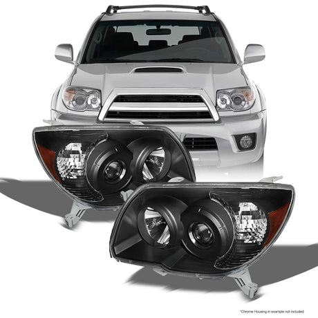 2006-2009 Toyota 4Runner | Black Headlights - Truck Accessories Guy