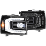 2007-2013 Chevrolet Silverado | Morimoto XB LED Headlights LF540.2-ASM - Truck Accessories Guy