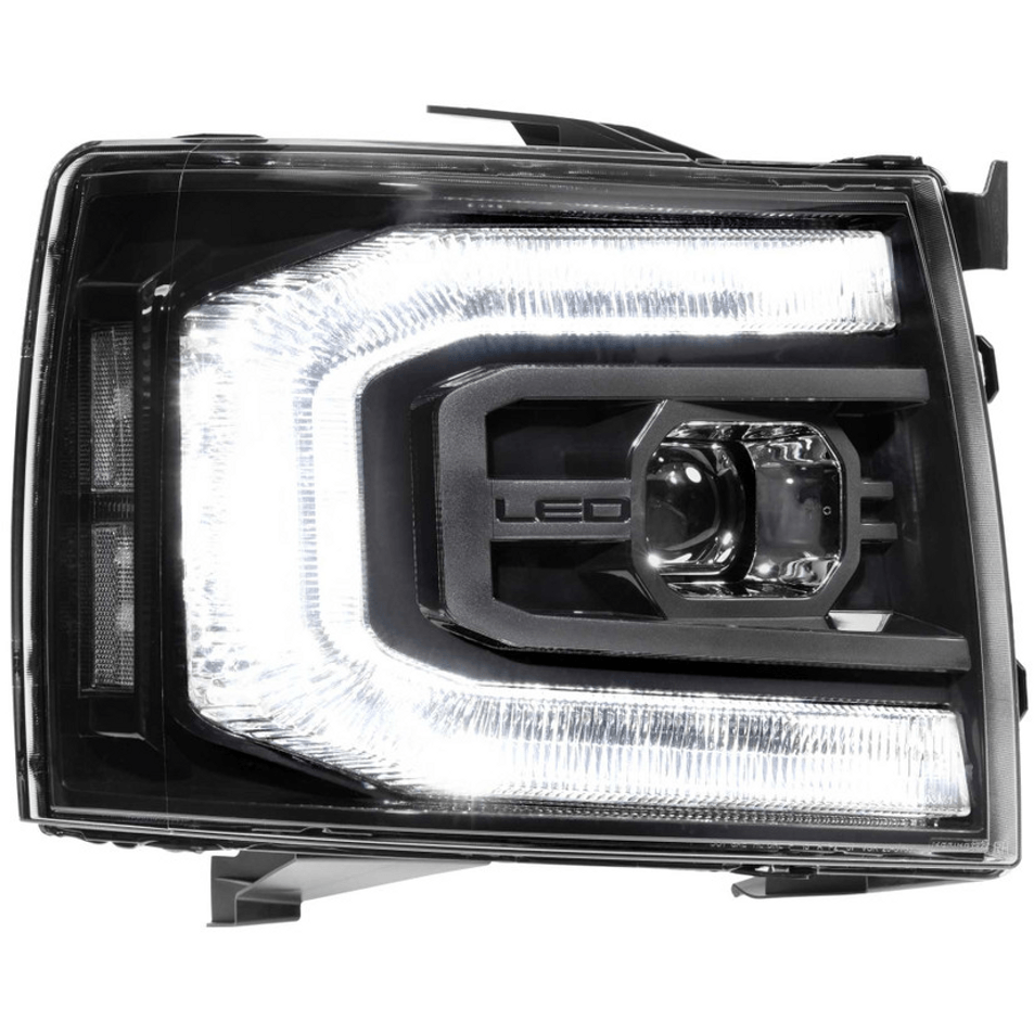 2007-2013 Chevrolet Silverado | Morimoto XB LED Headlights LF540.2-ASM - Truck Accessories Guy