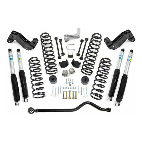 2007-2018 Jeep Wrangler JK | ReadyLIFT 4-Inch Coil Spring Suspension Lift Kit with Bilstein Shocks - Truck Accessories Guy