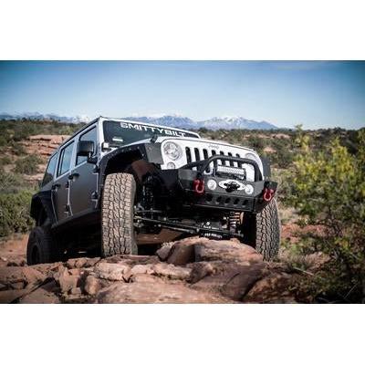 2007-2020 Jeep Wrangler JK | Smittybilt XRC Gen2 Front Bumper; Light Textured - Truck Accessories Guy