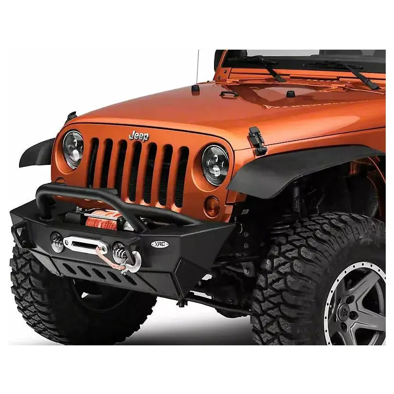 2007-2020 Jeep Wrangler JK | Smittybilt XRC Gen2 Front Bumper; Light Textured - Truck Accessories Guy